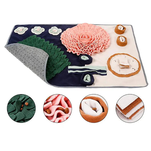 Interactive Sniffer Mat for Dogs with Non-Slip Design | Engaging Indoor Play and Mental Stimulation 2