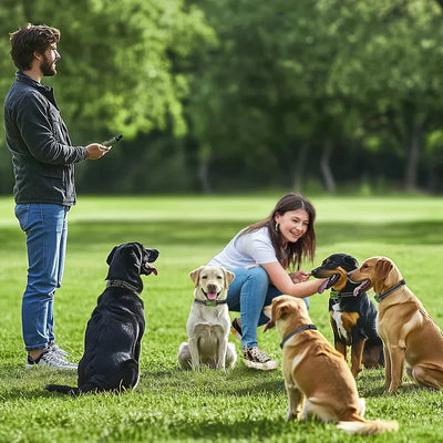 JECO | Shock Collar for Dogs with Remote Control and Safety Lock for All Breeds 2