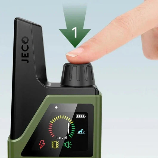 JECO | Shock Collar for Dogs with Remote Control and Safety Lock for All Breeds 5