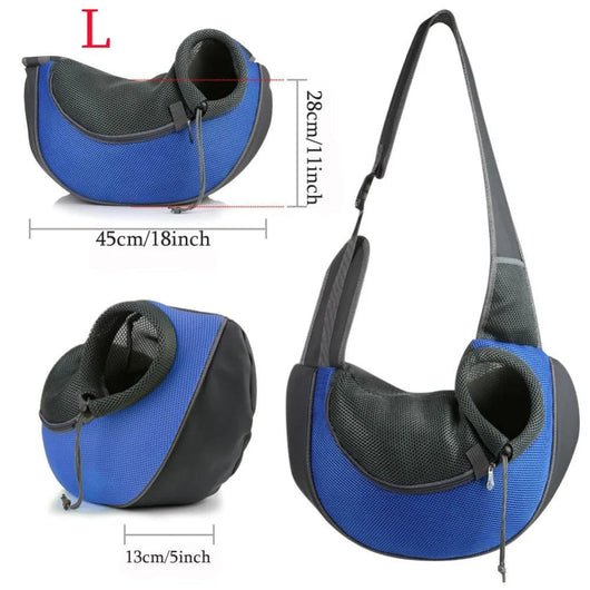 Luvikno | Dog Carrier Sling Bag with Breathable Mesh for Small Dogs and Cats 2