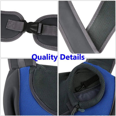 Luvikno | Dog Carrier Sling Bag with Breathable Mesh for Small Dogs and Cats 4
