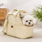 Purfloo | Large Capacity Dog Carrier Bag with Breathable Design for Travel Up to 6.5 kg