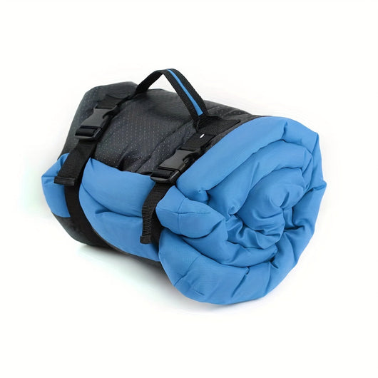 Waterproof Folding Dog Mat for Outdoor Travel and Camping - Compact Design 90x60 cm-Dog Mats-Levereau-Blue-Levereau