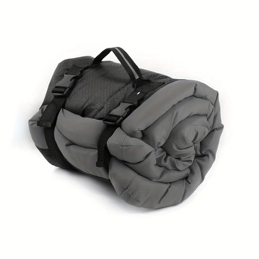 Waterproof Folding Dog Mat for Outdoor Travel and Camping - Compact Design 90x60 cm-Dog Mats-Levereau-Gray-Levereau
