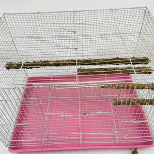 Natural Wood Bird Perch for Parrots - Durable Climbing and Chewing Stick for All Sizes
