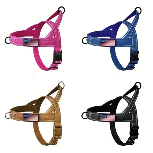 No Pull Dog Harness with Comfort Grip Handle and Reflective Strips for All Breeds 6