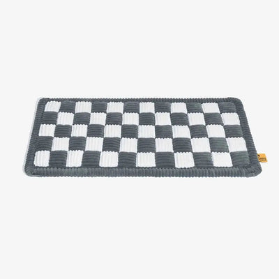 Non-Slip Dog Bed Mat with Ultra-Soft Chenille | for Car Seat Extender, Travel Comfort-Dog Beds & Sofas-Levereau-Grey-Levereau