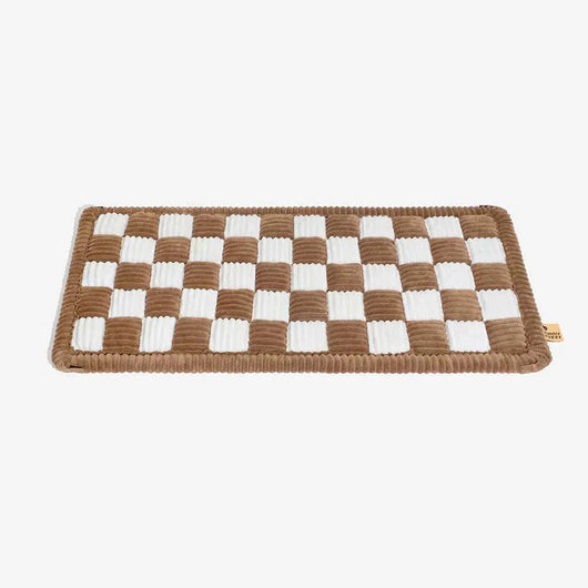 Non-Slip Dog Bed Mat with Ultra-Soft Chenille | for Car Seat Extender, Travel Comfort-Dog Beds & Sofas-Levereau-Coffee-Levereau