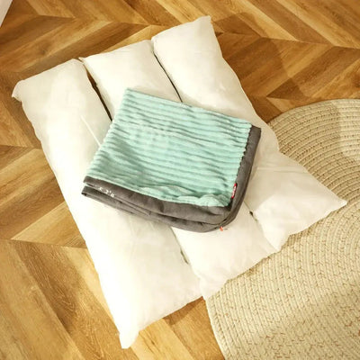 Orthopedic Dog Bed with Removable Cover | for Large Dogs with Joint Support and Easy Care-Dog Beds-Levereau-Gray-Levereau