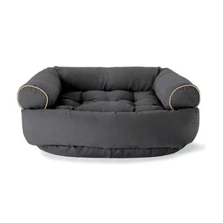 Orthopedic Dog Sofa Bed with Raised Sides for Small to Medium Dogs