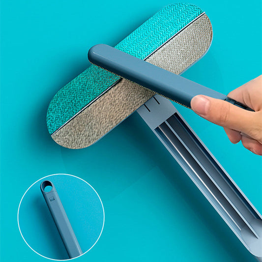 Pet Brush with Soft Bristle Surface for Effective Cleaning of Dogs and Cats in Home and Vehicle 1