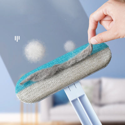 Pet Brush with Soft Bristle Surface for Effective Cleaning of Dogs and Cats in Home and Vehicle 5