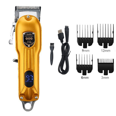 Professional Dog Clippers with Rechargeable Battery and Carbon Steel Blades for All Dog Sizes 9