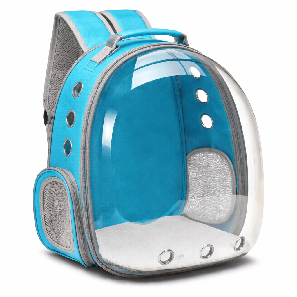 PurrLux | Cat Carrier Backpack with Ventilation Mesh for Safe Travel — Fits Cats up to 15 lbs 0