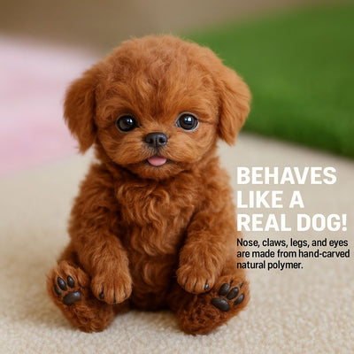 Robot Dog Toy with Realistic Movements and Touch Response for Kids-Robot Toys-Levereau-Brown-Levereau