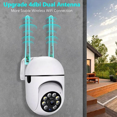 Security Camera with 1080P HD and Two-Way Audio | for Home Monitoring and Surveillance-Security Cameras-Levereau-Default-Levereau