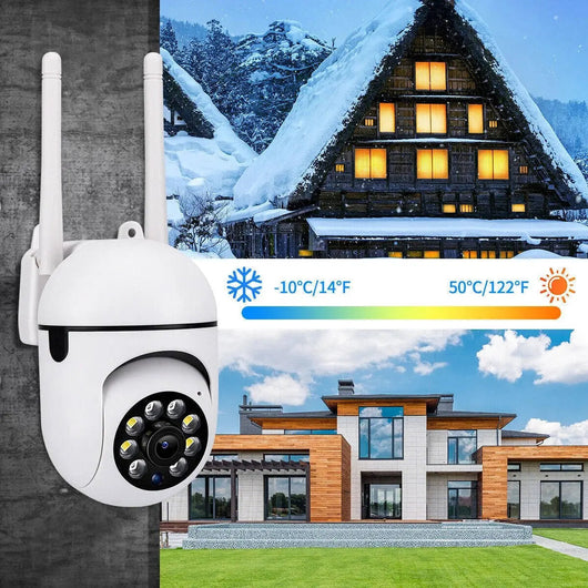 Security Camera with 1080P HD and Two-Way Audio | for Home Monitoring and Surveillance-Security Cameras-Levereau-Default-Levereau