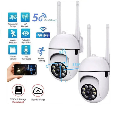 Security Camera with 1080P HD and Two-Way Audio | for Home Monitoring and Surveillance-Security Cameras-Levereau-Default-Levereau