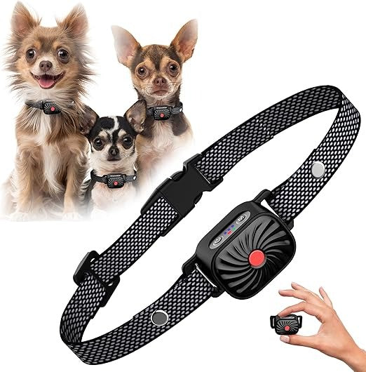 Adjustable Anti Bark Collar for Dogs - Humane Bark Control for All Sizes-Bark Control Collars-Levereau-Default-Levereau