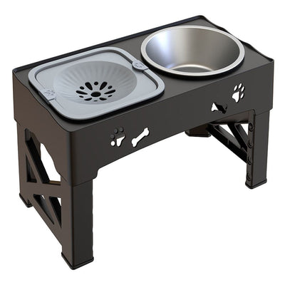 Slow Feeder Dog Bowl with Height Adjustment and Non-Slip Base for All Dog Sizes-Slow Feed Dog Bowls-Levereau-Default-Levereau