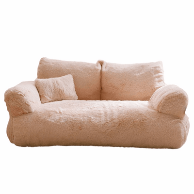SnoozeLounge | Calming Pet Sofa Bed with Plush Comfort for Small to Medium Dogs and Cats 2