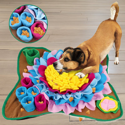 Snuffle Mat for Dogs with Interactive Design and Soft Cotton Fabric for All Breeds 10