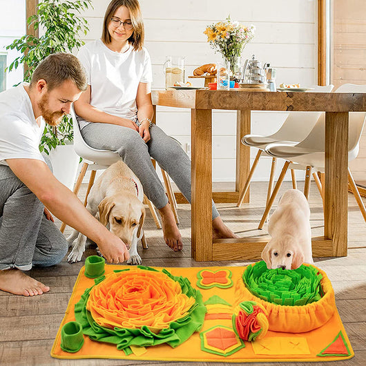 Snuffle Mat for Dogs with Interactive Design and Soft Cotton Fabric for All Breeds 1