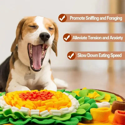 Snuffle Mat for Dogs with Interactive Design and Soft Cotton Fabric for All Breeds 2