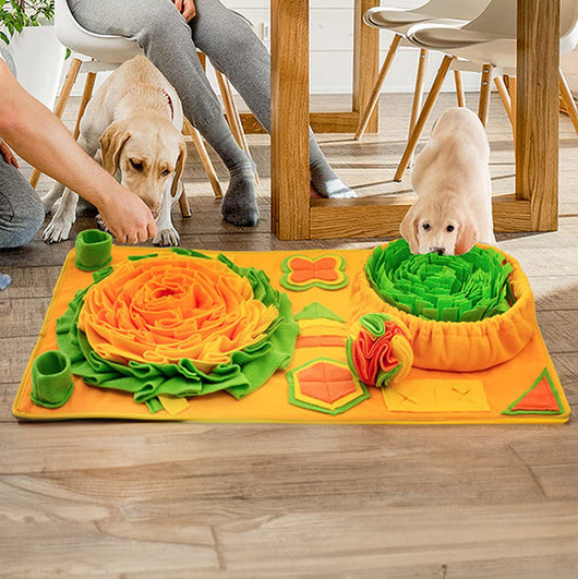 Snuffle Mat for Dogs with Interactive Design and Soft Cotton Fabric for All Breeds 3