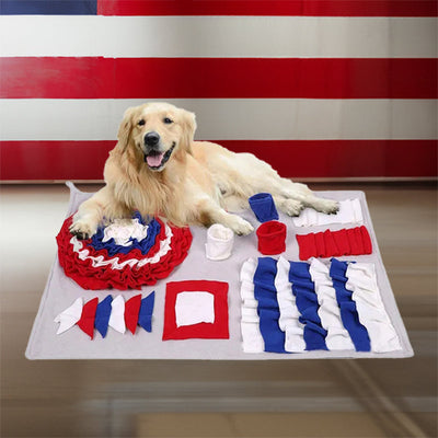 Snuffle Mat for Dogs with Interactive Design and Soft Cotton Fabric for All Breeds 9