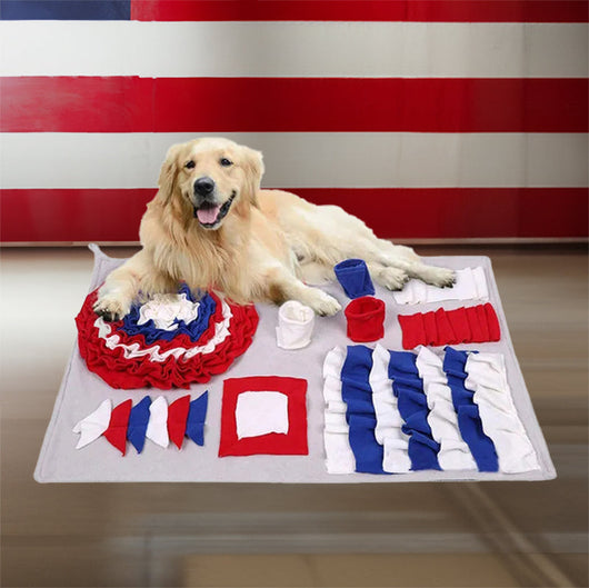 Snuffle Mat for Dogs with Interactive Design and Soft Cotton Fabric for All Breeds 9