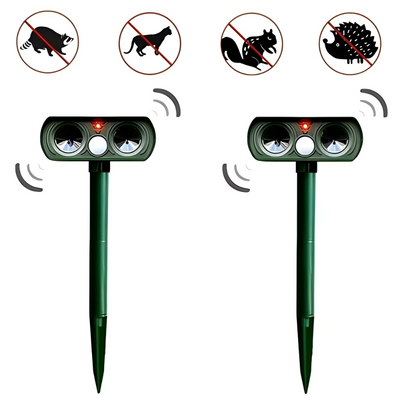 Solar Ultrasonic Pest Repeller with Motion Sensor for Outdoor Protection Against Animals 5