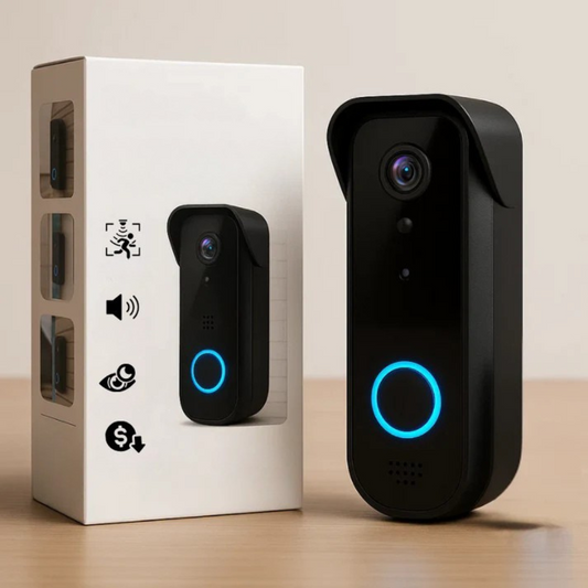 Video Doorbell Camera with Night Vision and Two-Way Audio for Home Security 0