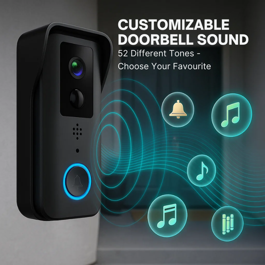 Video Doorbell Camera with Night Vision and Two-Way Audio for Home Security 2