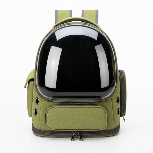 VistaPod | Transparent Cat Travel Carrier with Comfortable Padding for Cats up to 15 lbs 3