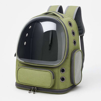 VistaPod | Transparent Cat Travel Carrier with Comfortable Padding for Cats up to 15 lbs 4