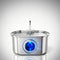 Cat Water Fountain with Stainless Steel Construction and Quadruple Filtration | for Dogs and Cats