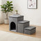 Dog Steps for Bed with Foldable Design | Portable Pet Stairs for Easy Access