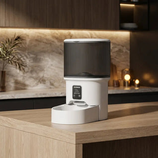 Advanced Automatic Dog Feeder with LCD Controls | Customizable Meal Scheduling for Dogs of All Sizes