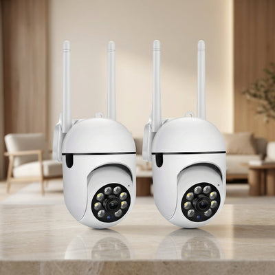 Security Camera with 1080P HD and Two-Way Audio | for Home Monitoring and Surveillance-Security Cameras-Levereau-Default-Levereau