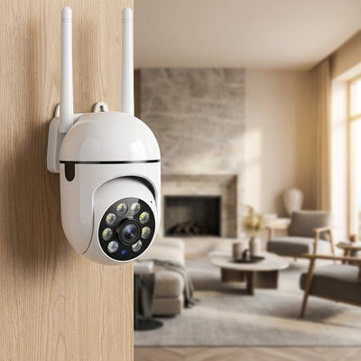 Security Camera with 1080P HD and Two-Way Audio | for Home Monitoring and Surveillance-Security Cameras-Levereau-Default-Levereau