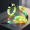 LED Dog Collar and Leash Set with 360-Degree Visibility and USB Rechargeable Feature for All Dog Sizes