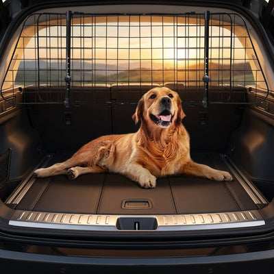 Dog Barrier with Easy Installation and Durable Design for SUVs and Cars-Dog Barriers-Levereau-Default-Levereau